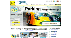Desktop Screenshot of malagaparking.es